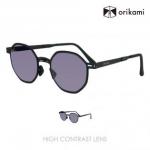 超薄型折畳サングラス IDRIVE 折神(orikami) P180-HC ※ハイコントラストレンズ