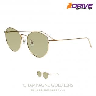 高性能偏光サングラス IDRIVE P258-CG ※シャンパンゴールドレンズ