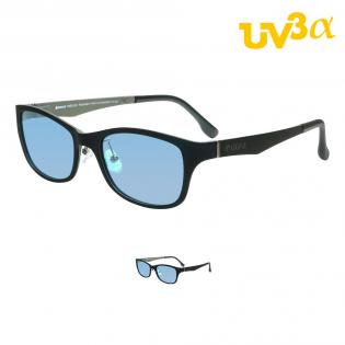 偏光機能付きサングラス UV3α P462-LBL ※ライトブルーレンズ