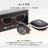 折り畳み可能 高性能偏光サングラス IDRIVE P4080-CG ※シャンパンゴールドレンズ
