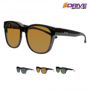 折り畳み可能 高性能偏光サングラス オーバーグラス IDRIVE P3500