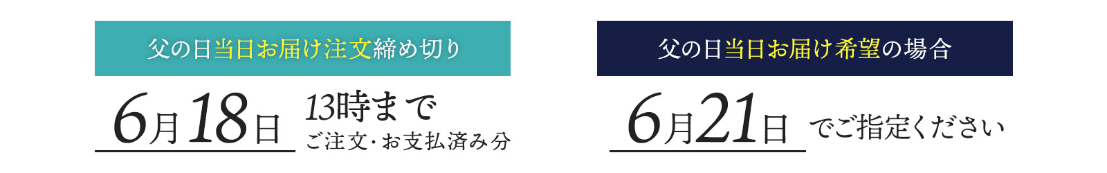 お届け日時