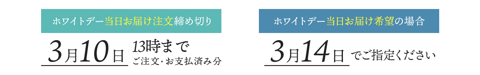 お届け日時